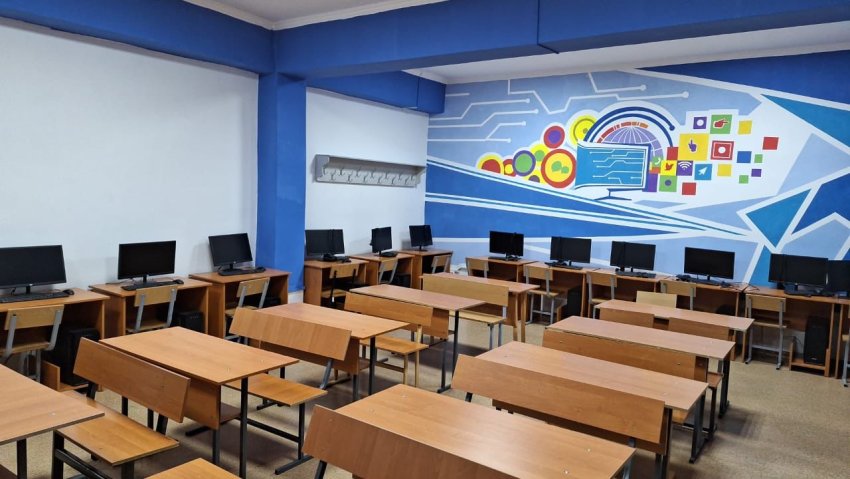 Жалын ЖББМ информатика кабинеті